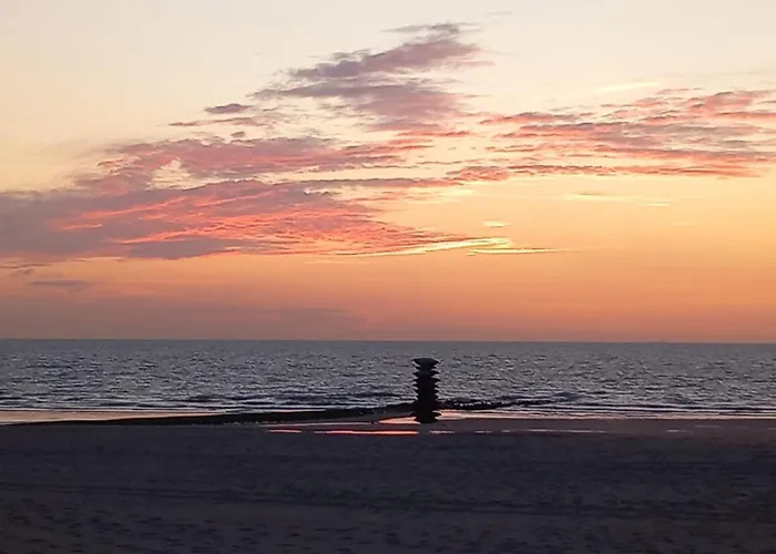 Stijlvol 'claire' Met Frontaal Zeezicht 奥斯滕德